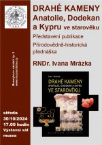 DRAHÉ KAMENY ANATOLIE, DODEKAN A KYPRU ve starověku